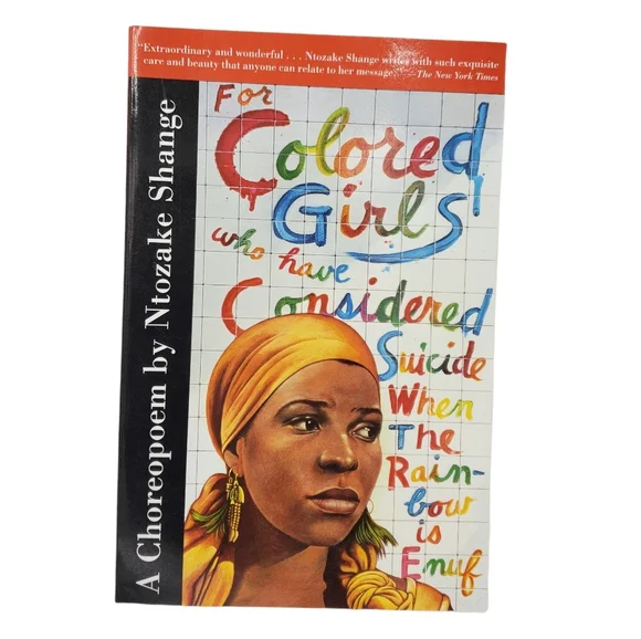 2/$10 For Colored Girls Who Have Considered Suicide When The Rainbow is Enuf - Picture 1 of 7
